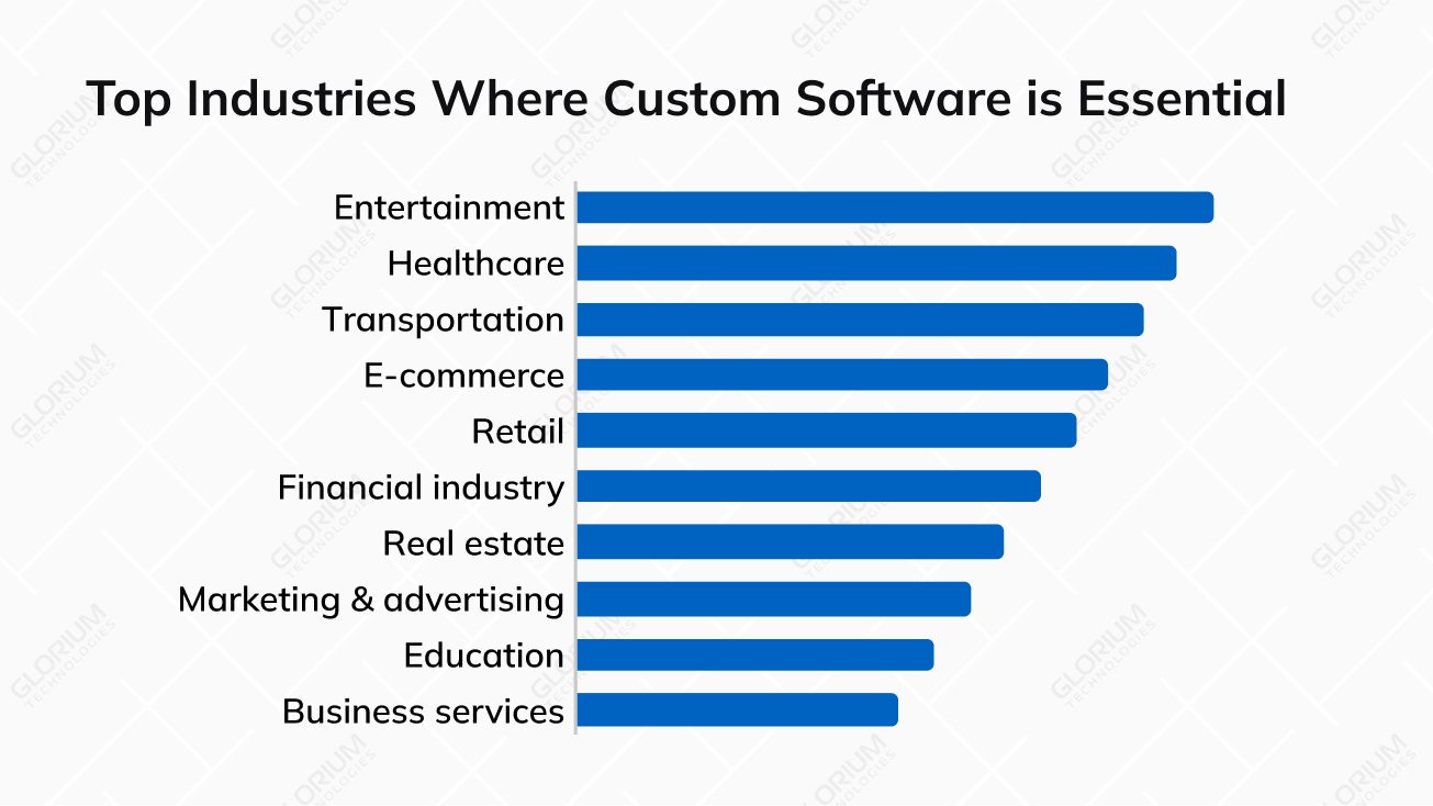 Top Industries Where Custom Software is Essential