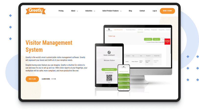 Visitor Management System with Rich Customization Options