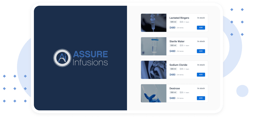 Website for Tracking Order and Selling Healthcare Products