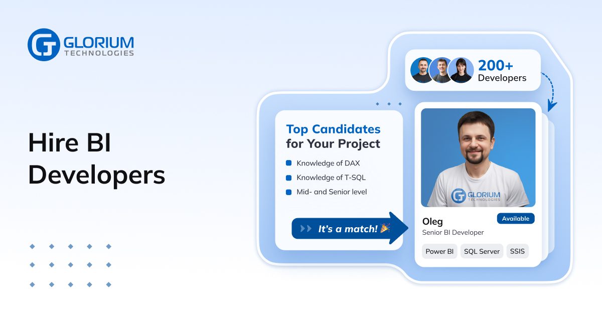 Hire BI Developers | 40+ Top Business Intelligence Engineers for Hire 🧑‍💻