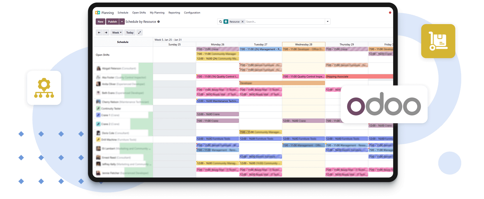 Shorter Cycle Times with Odoo for Logistics Company