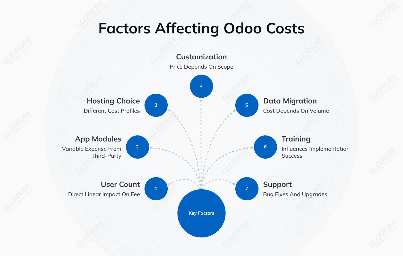 Factors Affecting Odoo Costs Factors Affecting Odoo Costs